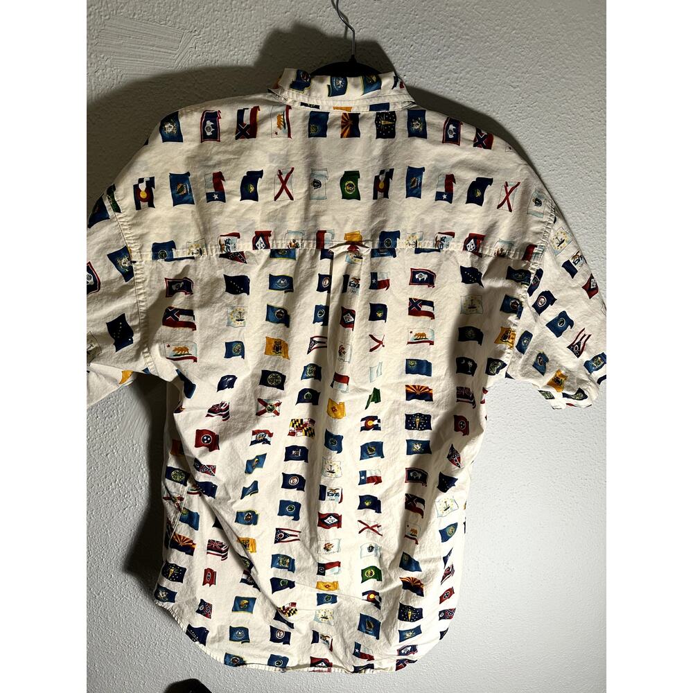 Chaps State flag button down - Picture 2 of 3